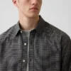 Camicia Oxford dal taglio rilassato e orlo dritto