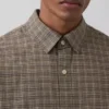 Camicia Oxford dal taglio rilassato e orlo dritto