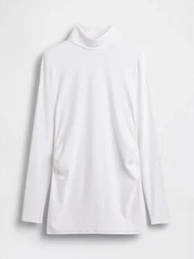 Camicia premaman moderna a collo alto