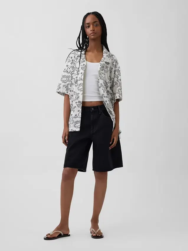 Camicia testurizzata Keith Haring