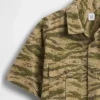 Camicia utility da bambino in tessuto ripstop