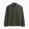 Camicia utility in denim ultra morbido dal taglio rilassato