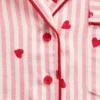 Camicie da pigiama in flanella con cuori GAP × Summer Fridays, vestibilità comoda