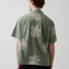 Camicie in misto lino e cotone dalla vestibilità comoda con orlo dritto