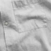 Camicie in misto lino e cotone dalla vestibilità comoda con orlo dritto