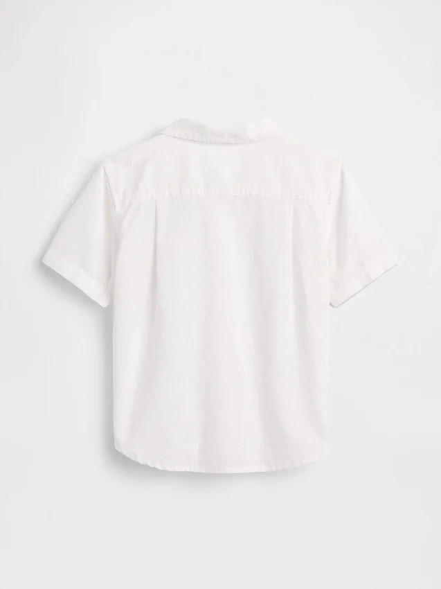 Camicie in misto lino e cotone per neonato & bebè