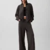 Camicie oversize in felpa francese pesante con chiusura a bottoni