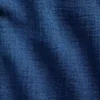 Camicie oversize senza colletto in denim di garza di cotone