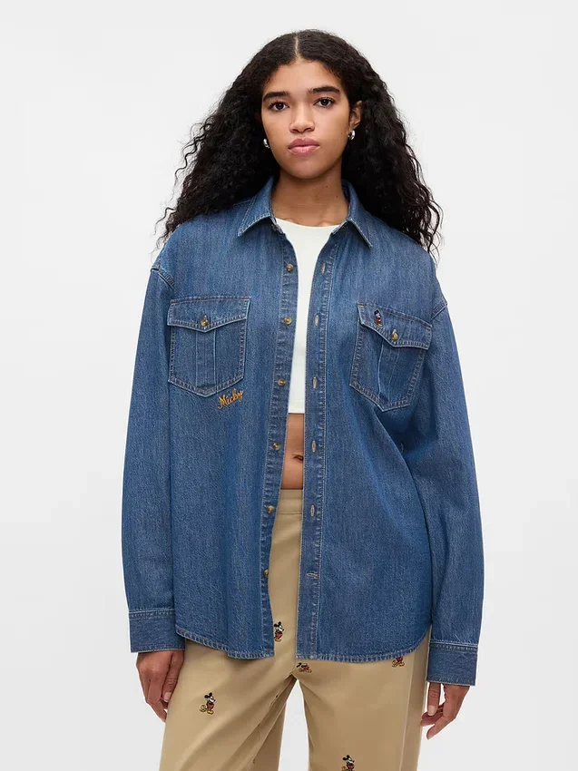 Camicie western in denim GAP × Disney