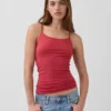 Canotta basic a maglia fitta