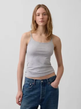 Canotta basic a maglia fitta