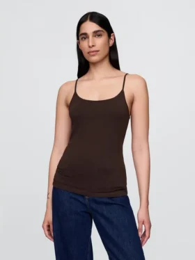 Canotta basic a maglia fitta