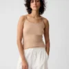 Canotta basic a maglia fitta