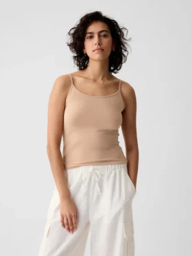 Canotta basic a maglia fitta