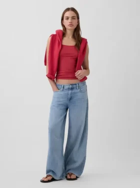 Canotta basic a maglia fitta