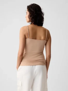 Canotta basic a maglia fitta