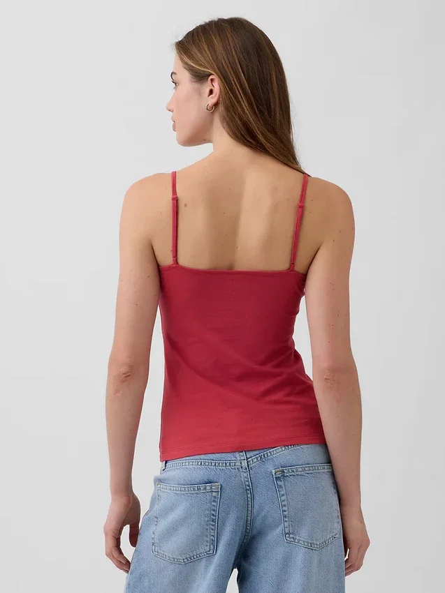 Canotta basic a maglia fitta