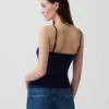 Canotta basic a maglia fitta