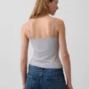 Canotta basic a maglia fitta
