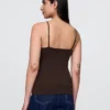 Canotta basic a maglia fitta