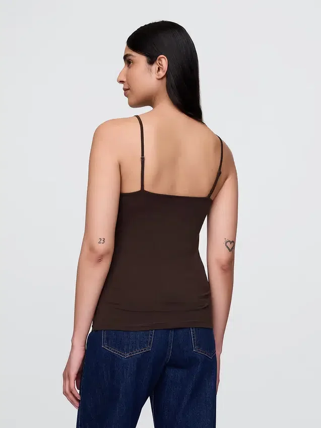 Canotta basic a maglia fitta
