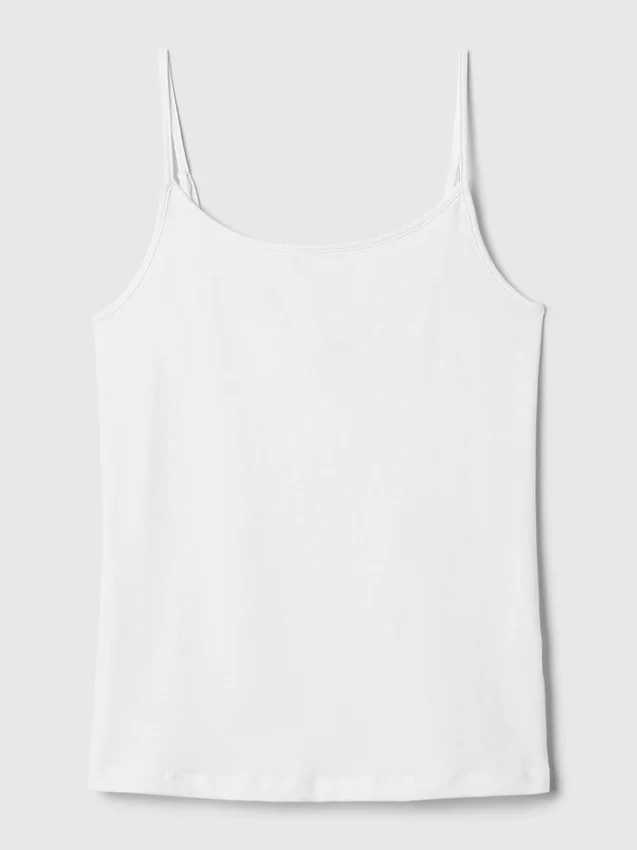 Canotta basic a maglia fitta