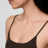 Canotta basic a maglia fitta