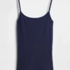 Canotta basic a maglia fitta