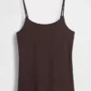 Canotta basic a maglia fitta