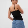 Canotta basic a maglia fitta