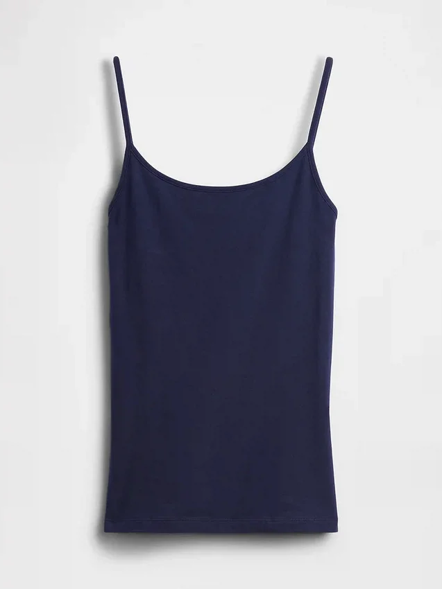 Canotta basic a maglia fitta