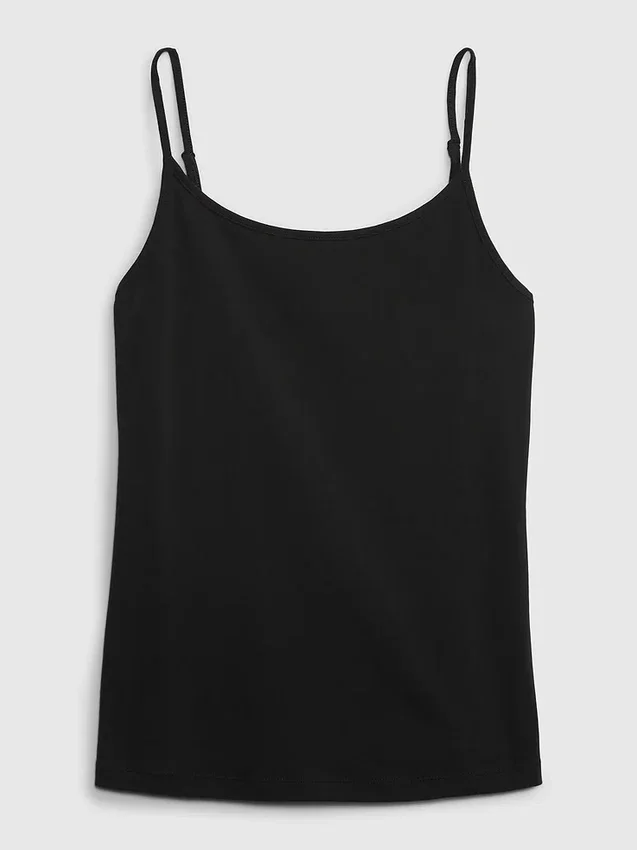 Canotta basic a maglia fitta