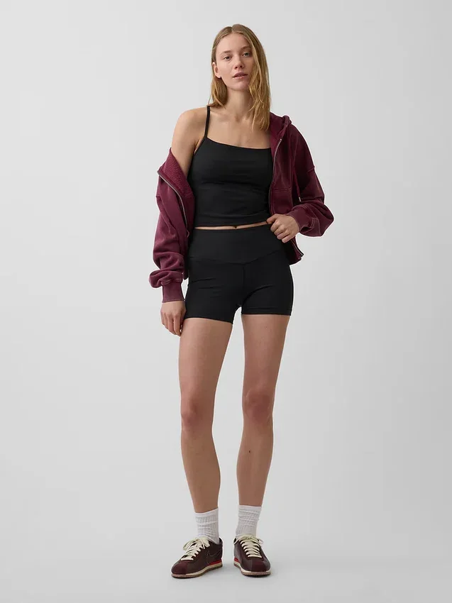 Canotta corta GapFit Smooth con dorso a vogatore