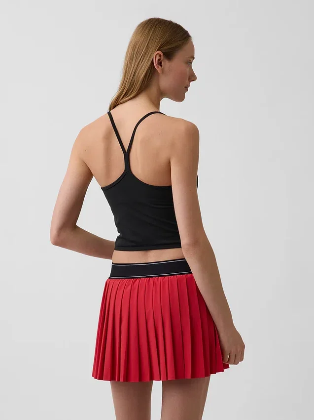 Canotta corta GapFit Smooth con dorso a vogatore