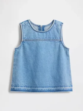 Canotta in denim per bambini