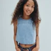 Canotta in denim per bambini