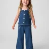 Canotta in denim per neonato & bebè