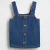 Canotta in denim per neonato & bebè