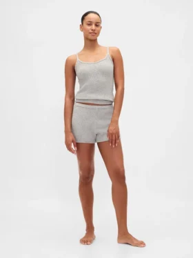 Canotta in maglia bouclé CashSoft