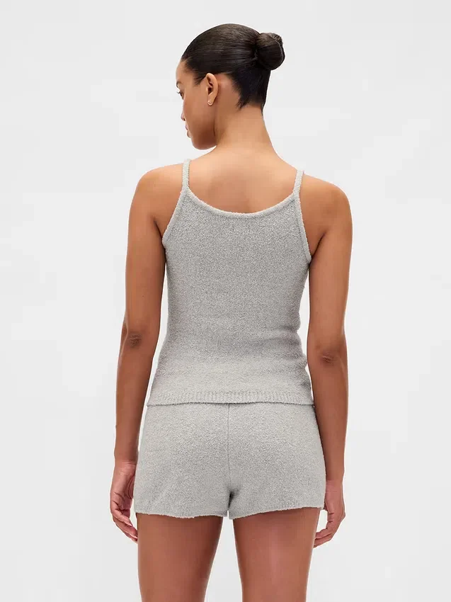 Canotta in maglia bouclé CashSoft