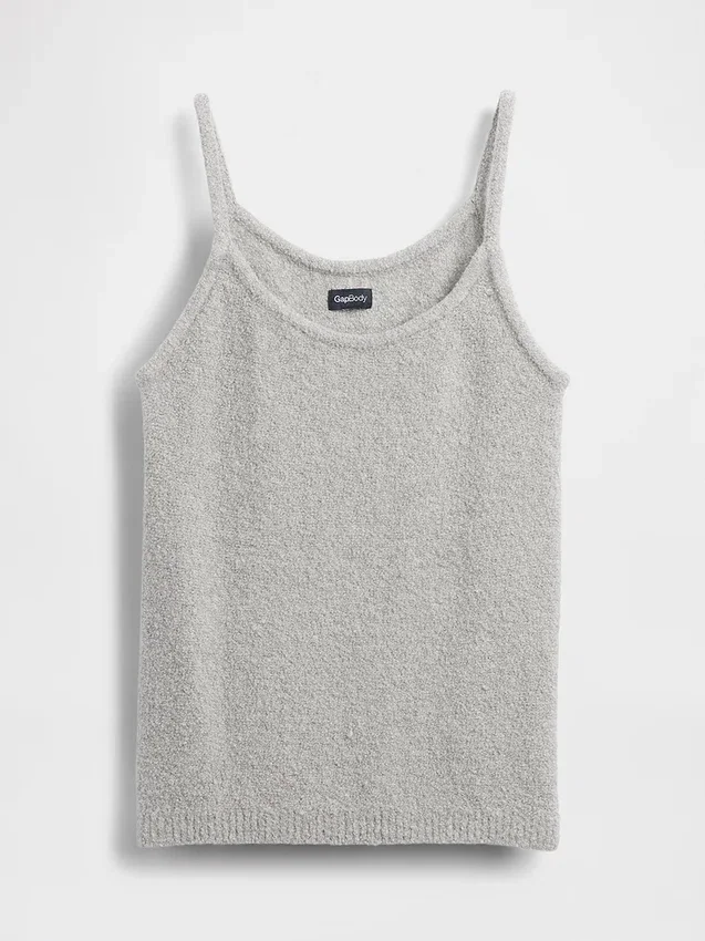Canotta in maglia bouclé CashSoft