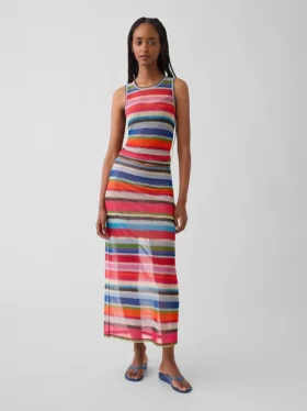 Canotta trasparente Gapstudio Happy Stripe