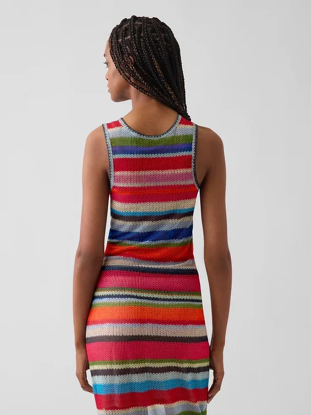 Canotta trasparente Gapstudio Happy Stripe