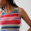 Canotta trasparente Gapstudio Happy Stripe