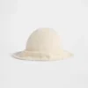 Cappellino a secchiello all'uncinetto per neonato & bebè