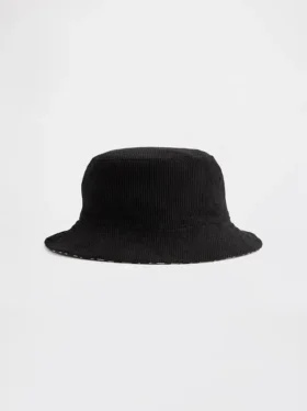 Cappellino a secchiello reversibile leopardato per Neonato & Bebè