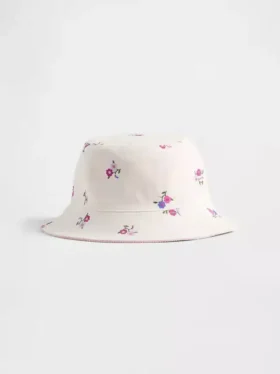 Cappellino a secchiello reversibile per neonato & bebè