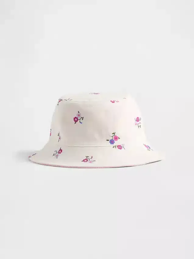 Cappellino a secchiello reversibile per neonato & bebè