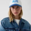 Cappellino da baseball con logo Get Blue
