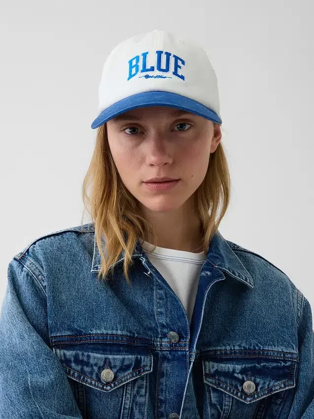 Cappellino da baseball con logo Get Blue
